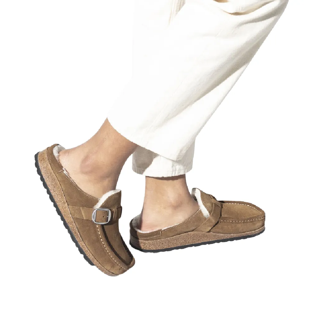 BUCKLEY SHEARLING TAN