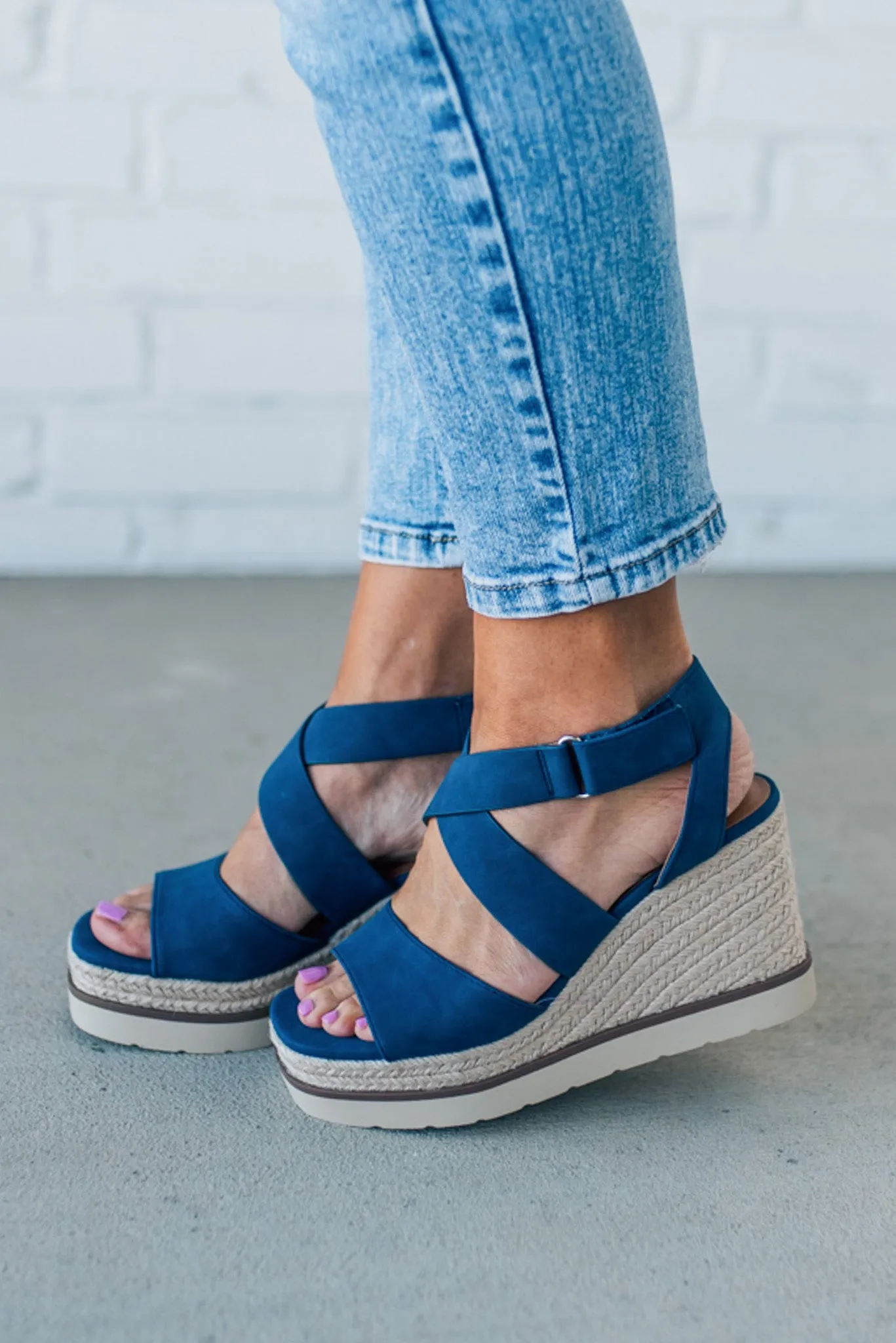 Courtney Espadrille Platform Wedges